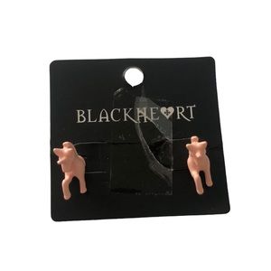 Pink Unicorn Earrings